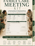 Family Care Meeting Kit