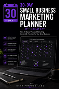 30-Day Small Business Marketing Planner With ChatGPT